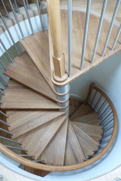 Spiral Staircase Shaftesbury Model 71 bespoke spiral stair