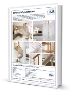Genius 070 Kit Spiral Staircase Product Sheet