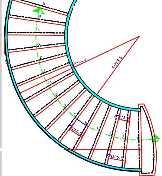 helical Spiral Staircases and Staircases