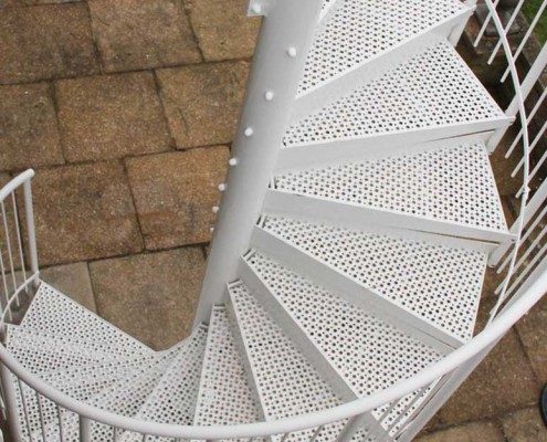 Bespoke Spiral Staircase Canterbury - External Spiral