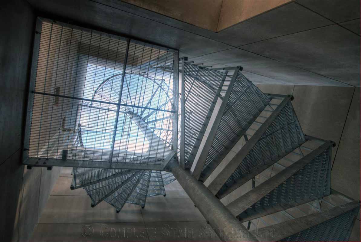 Bespoke Spiral Staircase Farnham - Steel Spiral