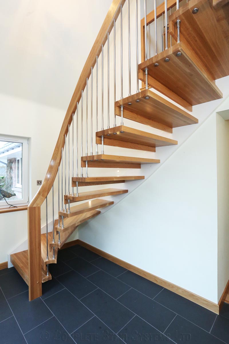 Bespoke Timber Staircase - Aberdeen