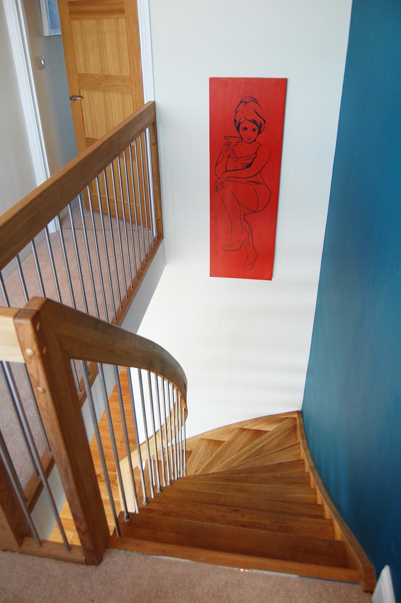 Bespoke Timber Staircase - Market Harborough  Bespoke Timber Staircase - Market Harborough