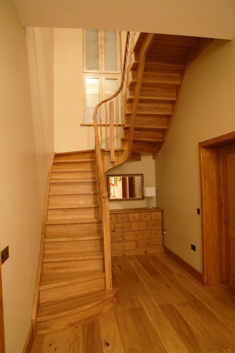 Bespoke Timber Staircase Swavesey