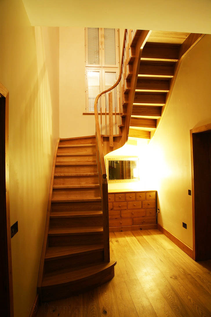 Bespoke Timber Staircase Swavesey