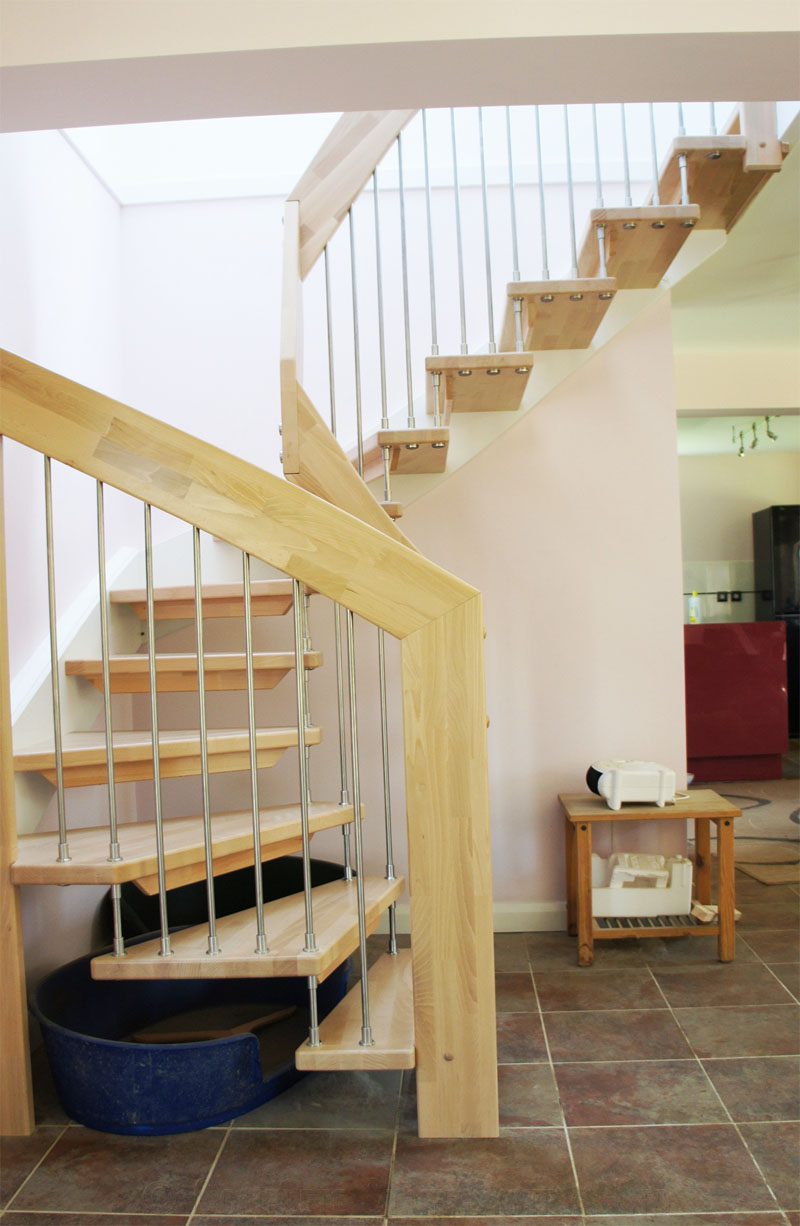 Bespoke Timber Staircase West Grinstead