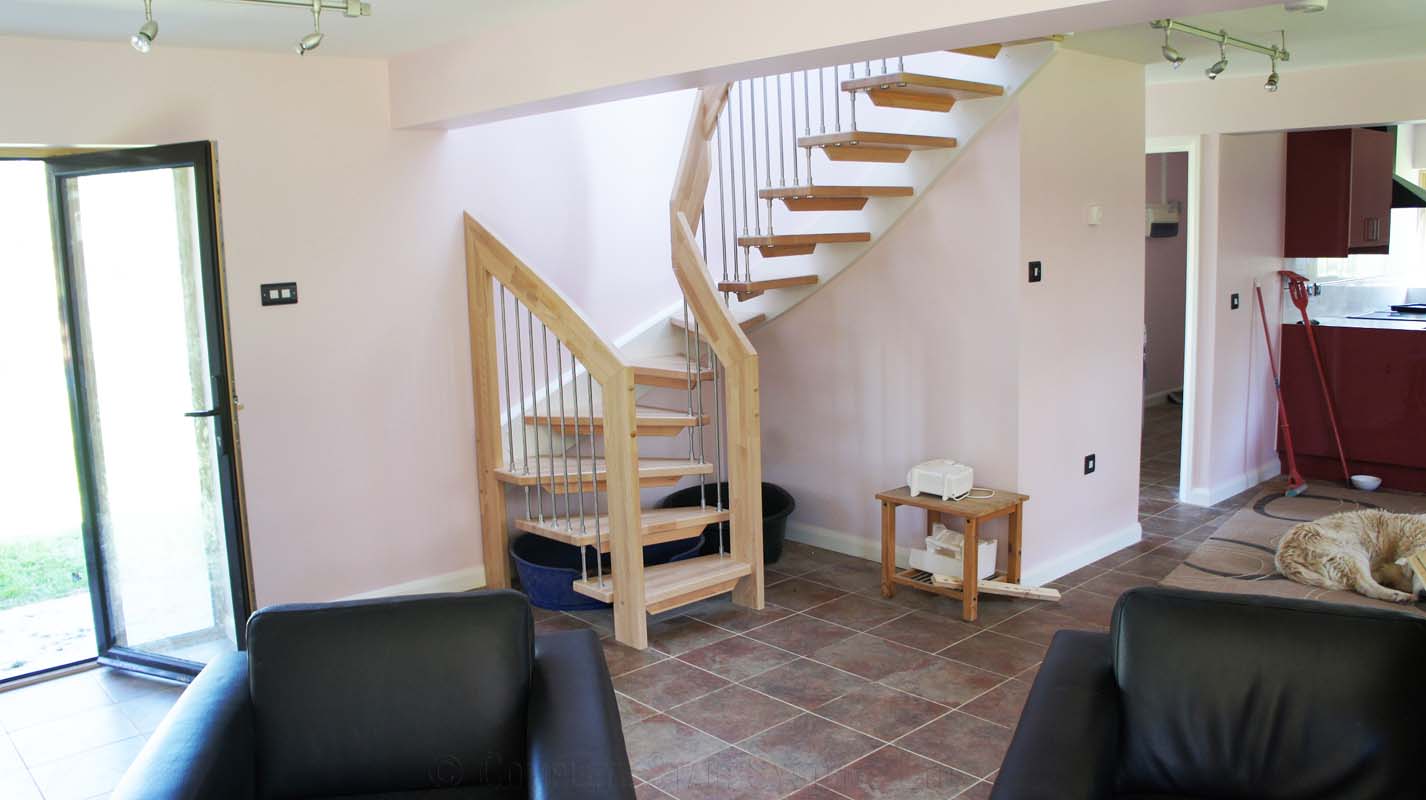 Bespoke Timber Staircase West Grinstead