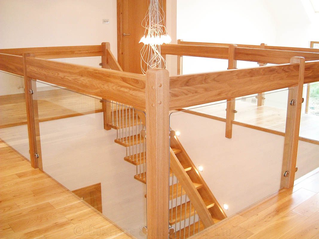 Bespoke Timber Staircase Lanarkshire  Bespoke Timber Staircase Lanarkshire