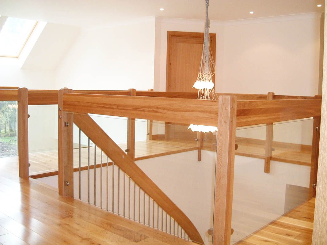Bespoke Timber Staircase Lanarkshire  Bespoke Timber Staircase Lanarkshire
