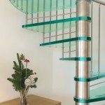 Glass Spiral Staircase