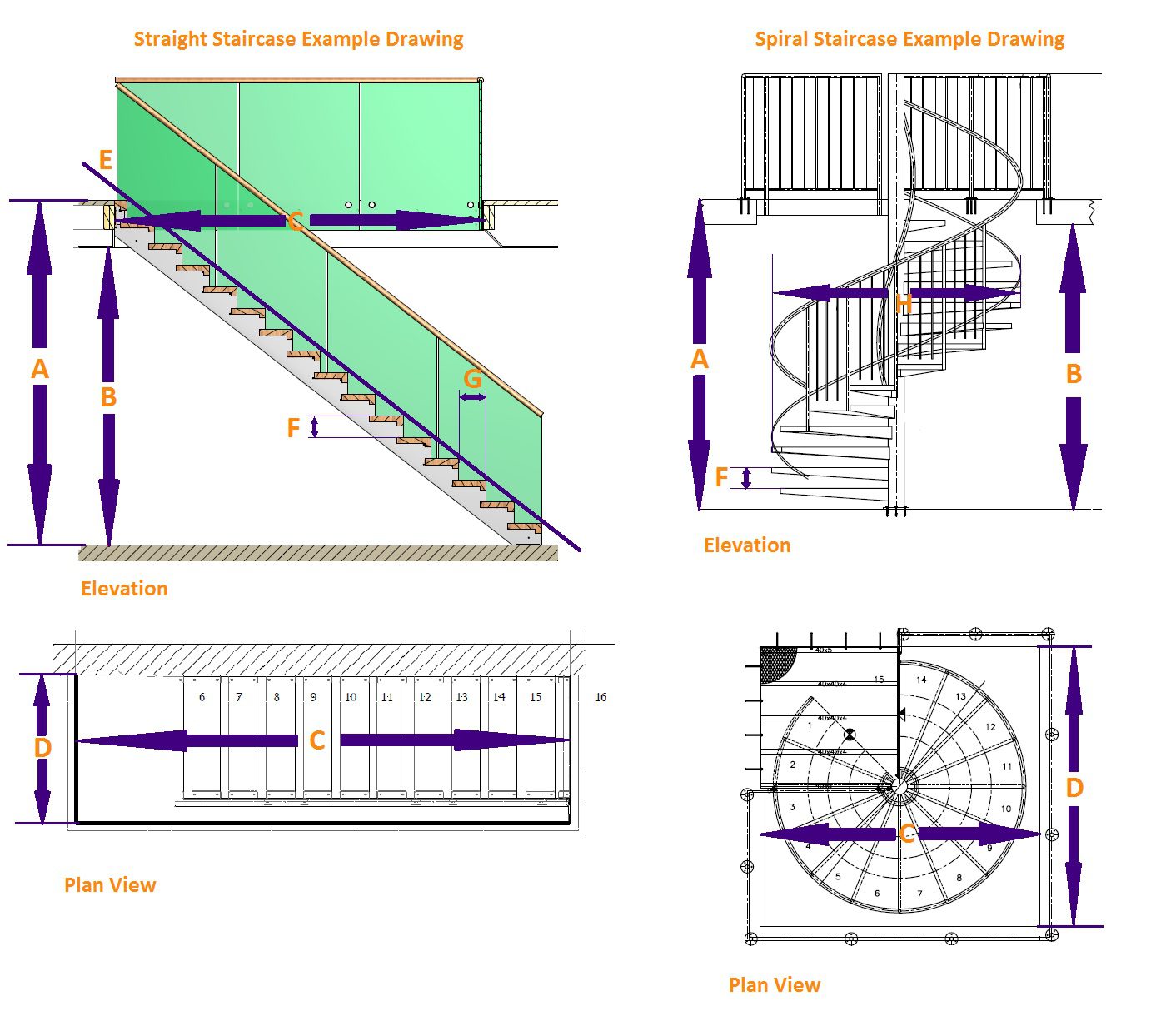 Client Information Spiral Staircases and Staircases