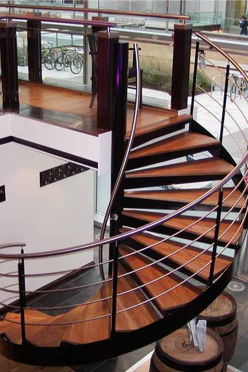 Commercial Spiral Staircases For Offices And Shops