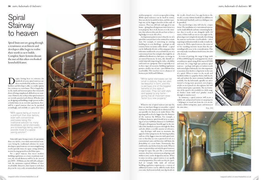 picture of an article in a magazine