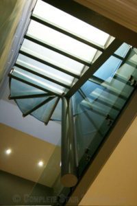 Loft Conversion Glass treads