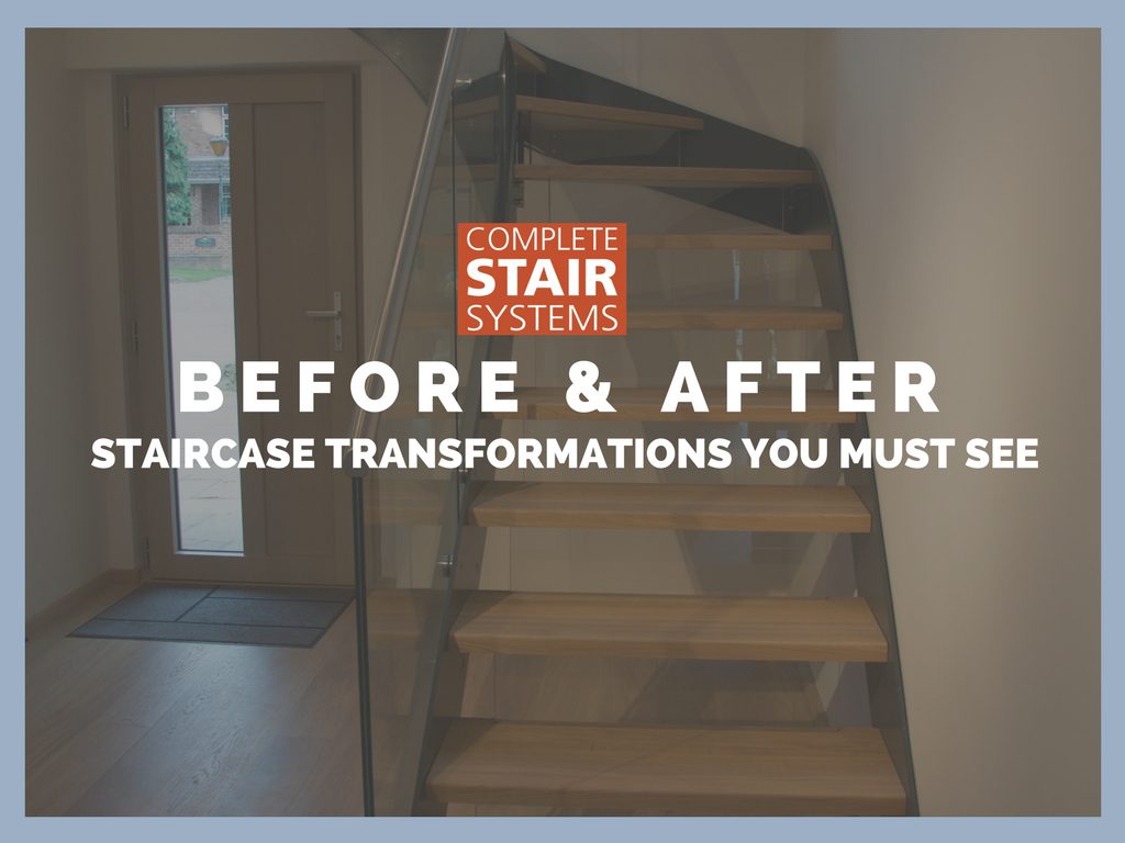 stairs before and after