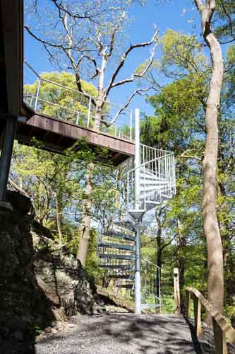 External Spiral Staircase