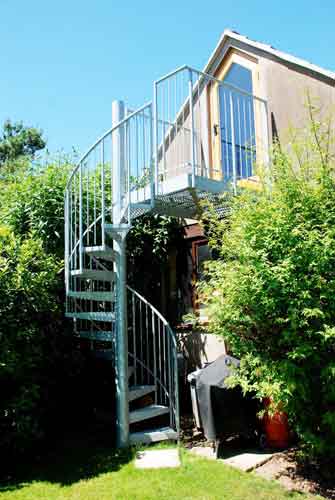 External Spiral Staircase