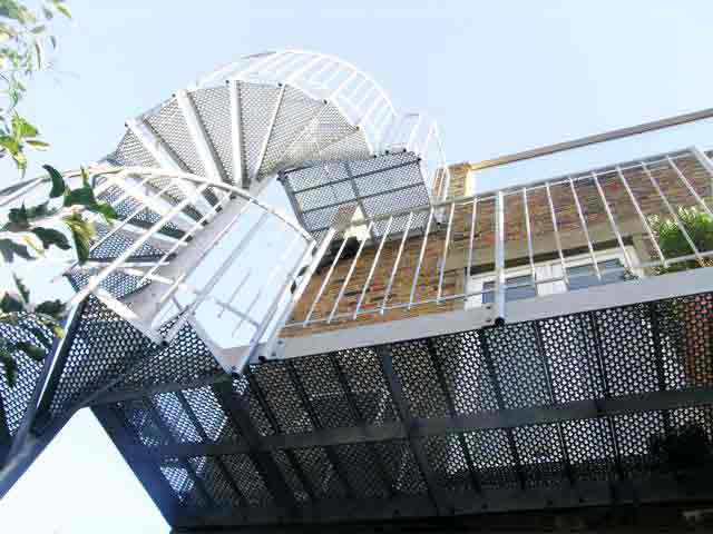 External Spiral Staircase