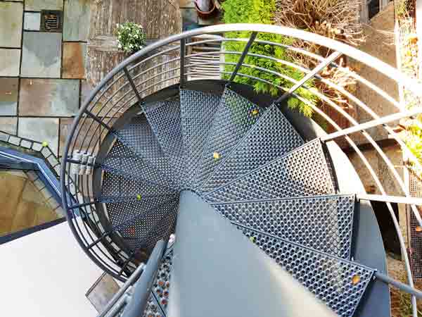 External Spiral Staircase