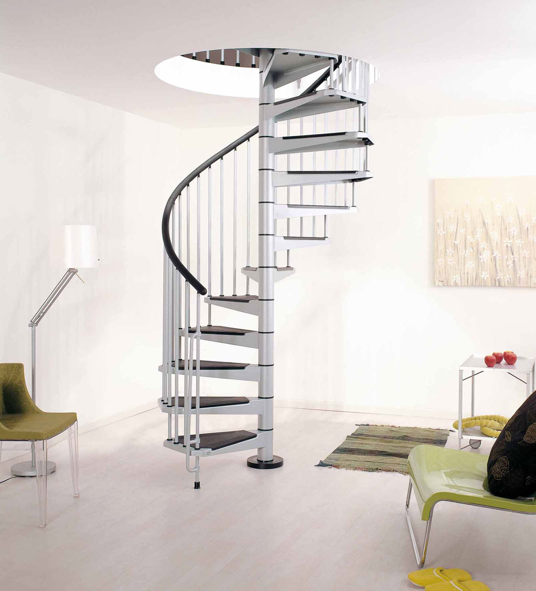 Spiral Staircase Civik supplied from in kit form from Italy