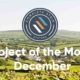 Genius project of the month banner showing Devon countryside