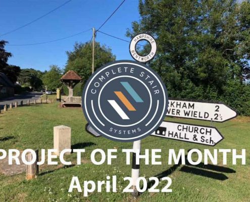 project of the month visual to illustrate post