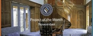 Wooden Spiral Stair Somerton illustration for project of the month blog