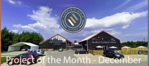 project of the month visual showing farm shop