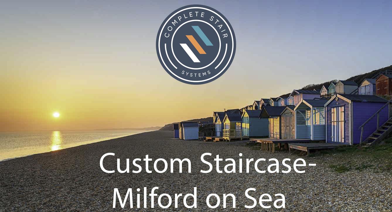 visual to illustrate our Milford on sea project of the month showing beech huts on a beech with sunset