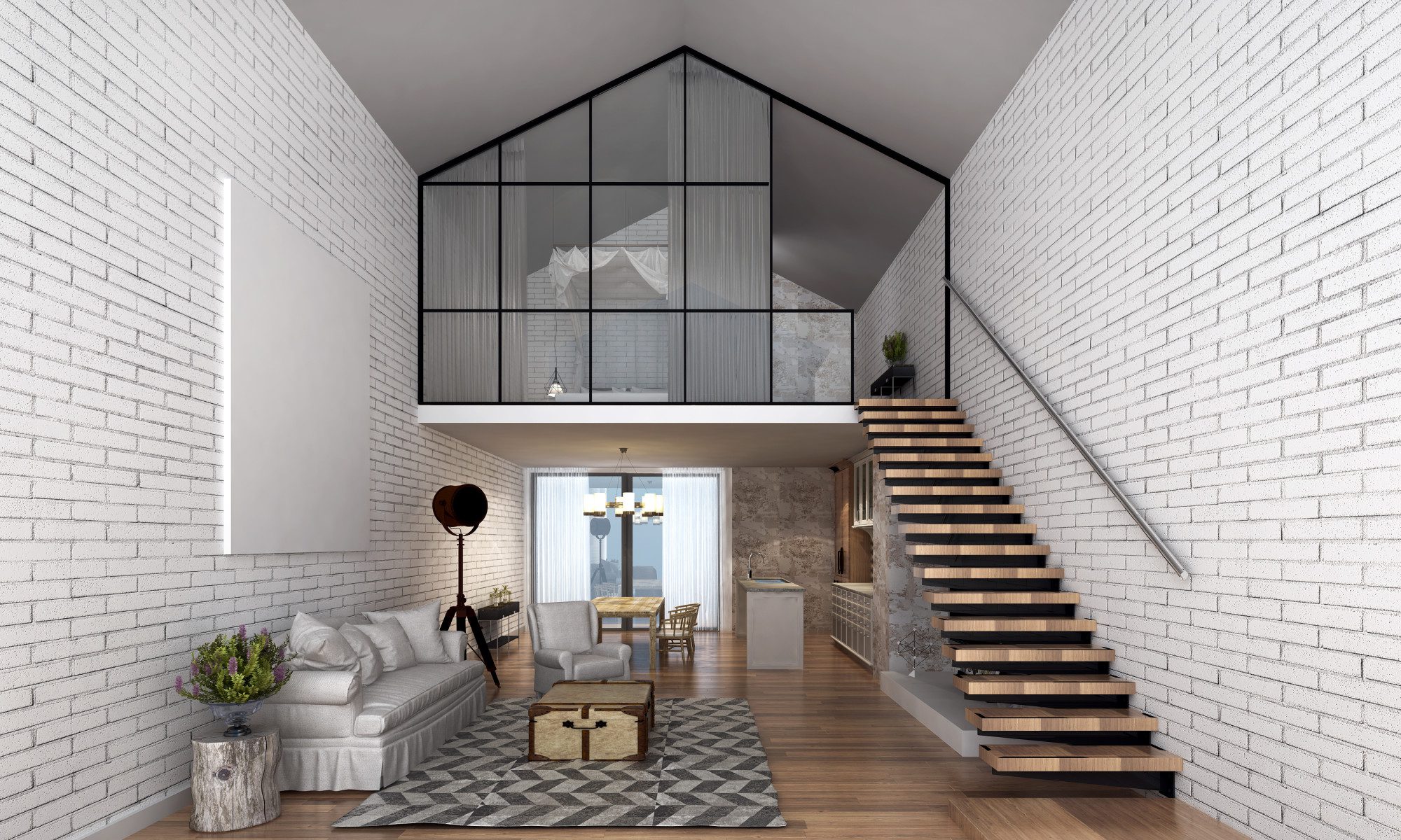 Loft house design