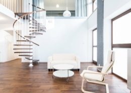 Wooden Spiral Staircase