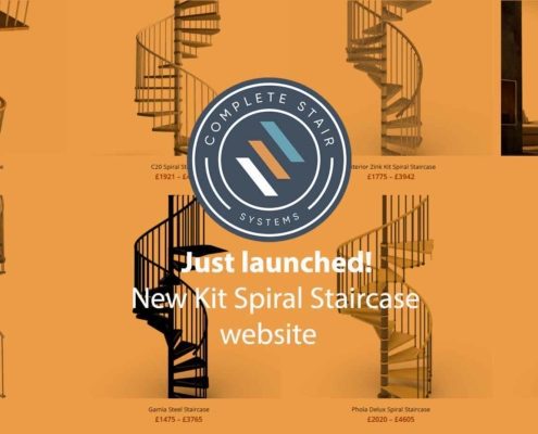 image advertising the launch of our ecommerce site