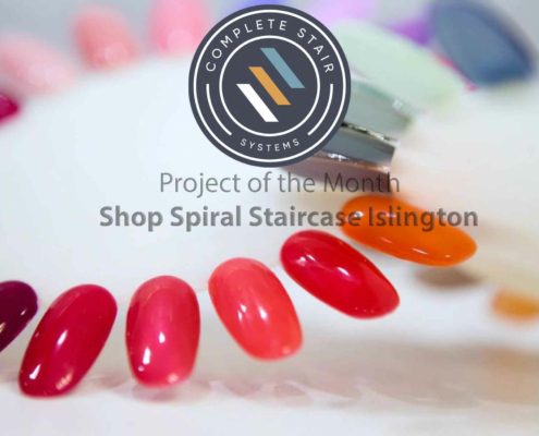 colourful nails to illustrate the nail bar project of the month