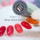 colourful nails to illustrate the nail bar project of the month