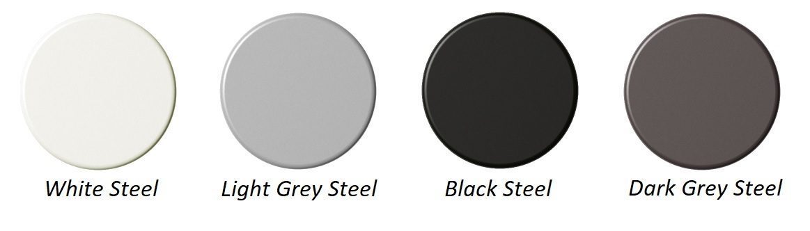 swatch of C20 Steel colours