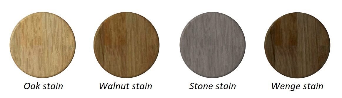 swatch of C20 timber colours