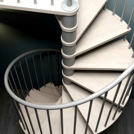 C20 Spiral Stair from above