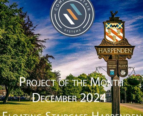 Floating Staircase Harpenden Project of the month picture